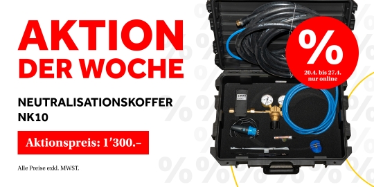Aktion der Woche: Neutralisationskoffer «NK10»