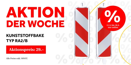 Aktion der Woche: Kunststoffbake Typ RA2/B, 60 x 60 mm, schraffiert
