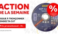 Action de la semaine : disque à tronçonner métal Economy 230 mm Condecta CUT 